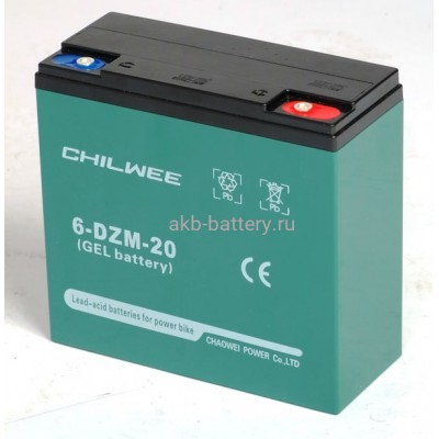 Тяговый Аккумулятор Chilwee 6-DZM-20