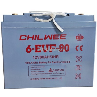 Тяговый Аккумулятор Chilwee 6-EVF-80