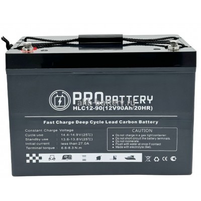Тяговый аккумулятор PROBATTERY HLС12-90
