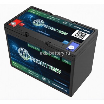 Тяговый аккумулятор PROBATTERY В-LFP24-52FM