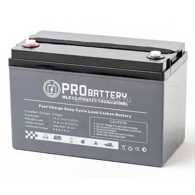 Тяговый аккумулятор PROBATTERY HLC12-100