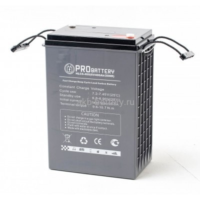 Тяговый аккумулятор PROBATTERY HLC6-400