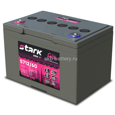 Тяговый аккумулятор STARK S712/60