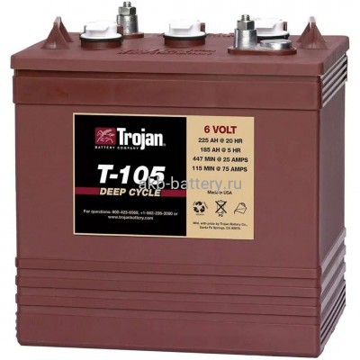 Тяговый аккумулятор Trojan T105