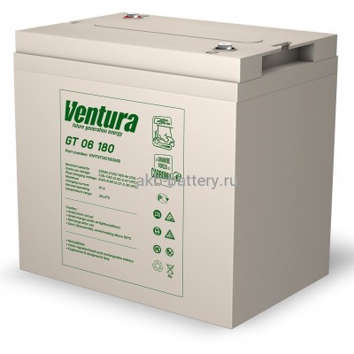 Тяговый аккумулятор Ventura GT 06 180 M8