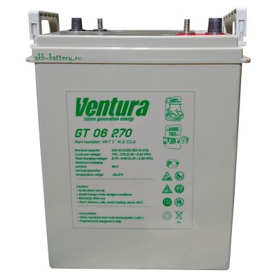 Тяговый аккумулятор Ventura GT 06 270 AM