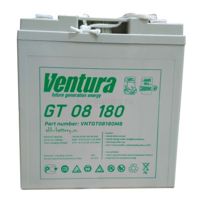 Тяговый аккумулятор Ventura GT 08 180 М8