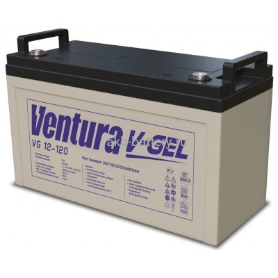 Тяговый аккумулятор Ventura VG 12-120