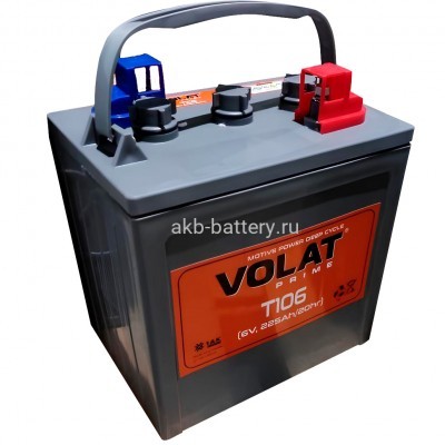 Тяговый Аккумулятор Volat T106 (6V 225Ah)