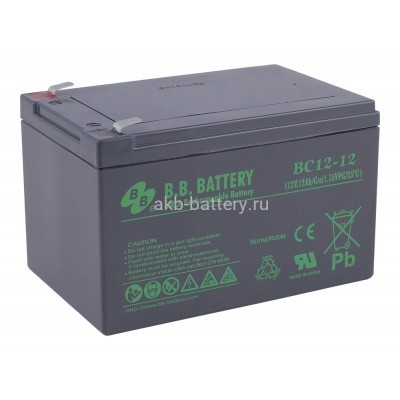 Аккумулятор BB Battery BC 12-12