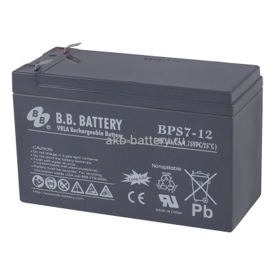 Аккумулятор BB Battery BPS 7-12