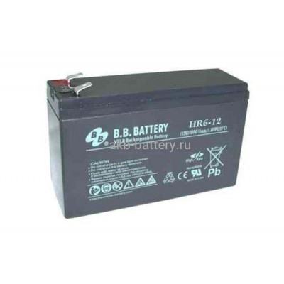 Аккумулятор BB Battery HR 6-12