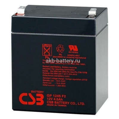 Аккумулятор CSB GP 1245