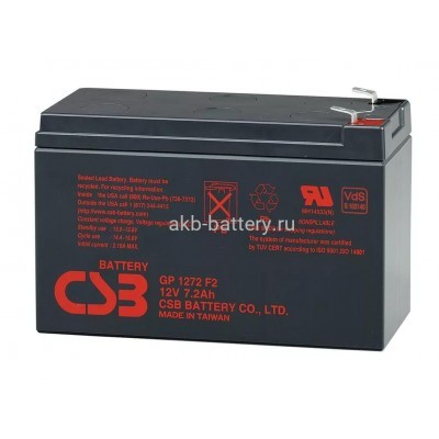 Аккумулятор CSB GP 1272