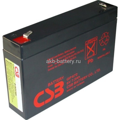 Аккумулятор CSB GP 672