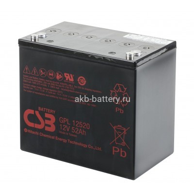 Аккумулятор CSB GPL 12520