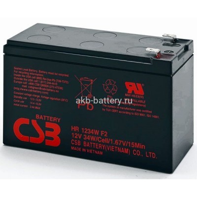 Аккумулятор CSB HR 1234W