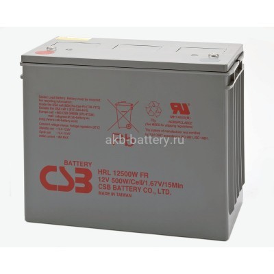 Аккумулятор CSB HRL 12500W