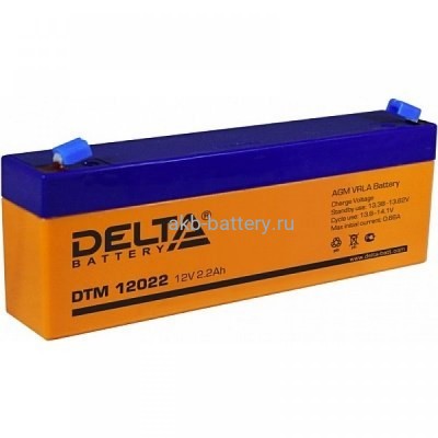 Аккумулятор DELTA DTM 12022