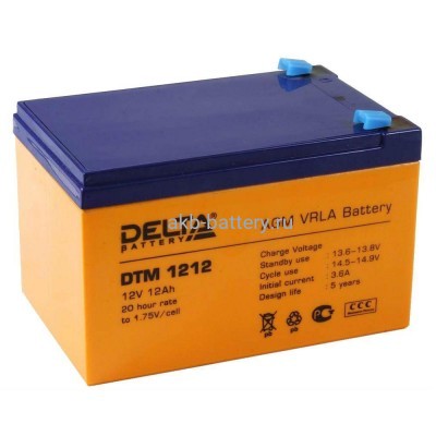 Аккумулятор DELTA DTM 1212