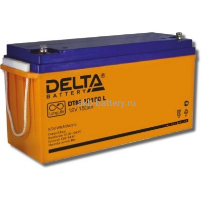 Аккумулятор DELTA DTM 12150 L