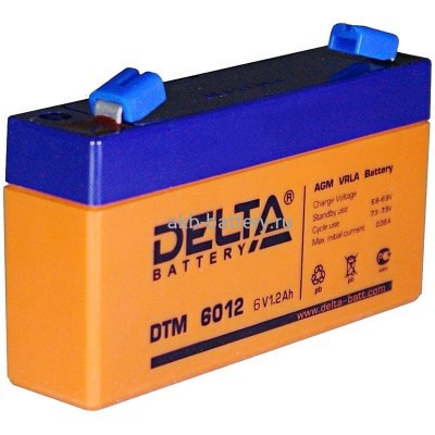 Аккумулятор DELTA DTM 6012