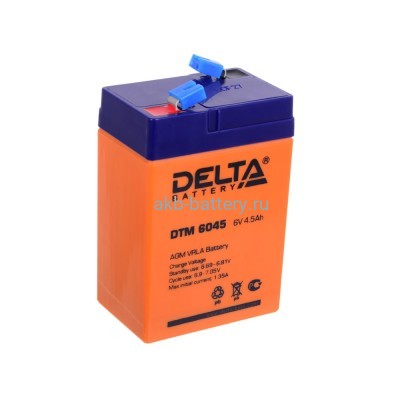 Аккумулятор DELTA DTM 6045