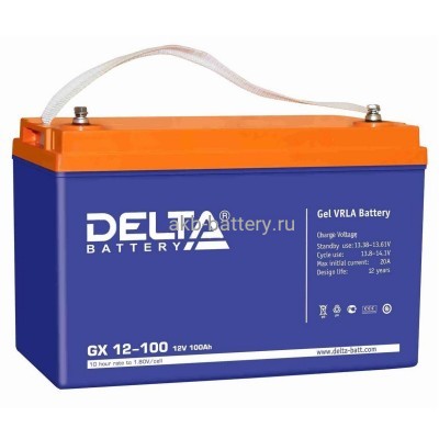 Аккумулятор DELTA GX 12-100