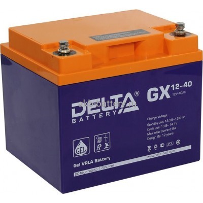 Аккумулятор DELTA GX 12-40
