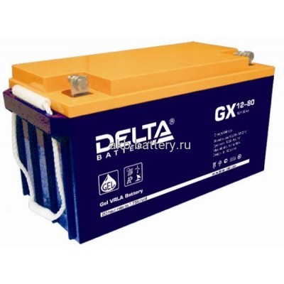 Аккумулятор DELTA GX 12-80