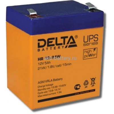Аккумулятор DELTA HR 12-21W