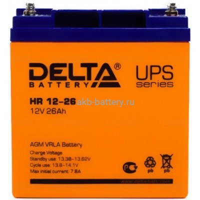 Аккумулятор DELTA HR 12-26
