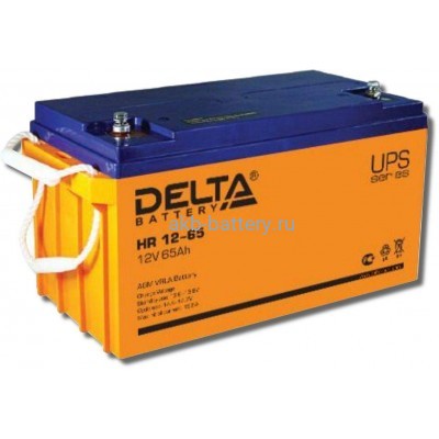 Аккумулятор DELTA HR 12-65