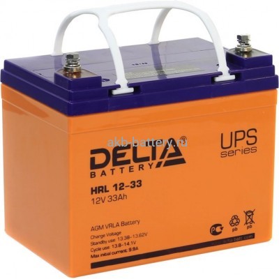 Аккумулятор DELTA HRL 12-33