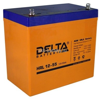 Аккумулятор DELTA HRL 12-55