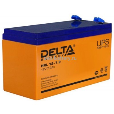 Аккумулятор DELTA HRL 12-7.2