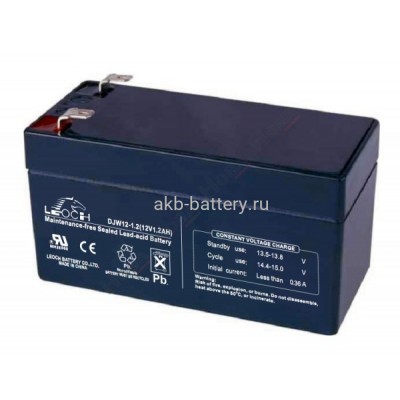 Аккумулятор Leoch DJW 12-1.3