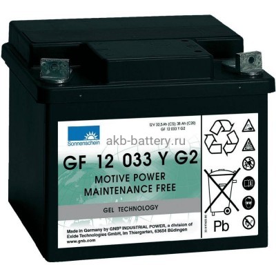 Тяговый аккумулятор Sonnenschein GF 12 033 Y G2