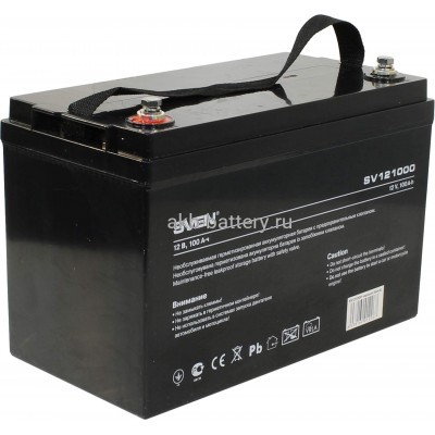 Аккумулятор SVEN SV121000 (12V 100Ah), B5