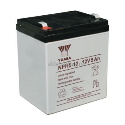 Аккумулятор Yuasa NPH 5-12