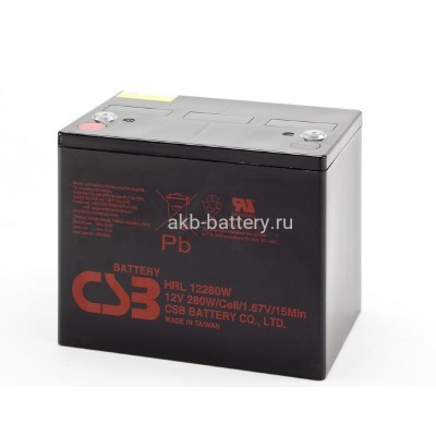 Аккумулятор CSB HRL 12280W