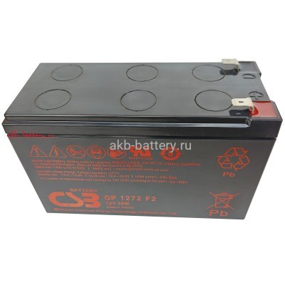 Аккумулятор CSB GP 1272 F2 (28W)