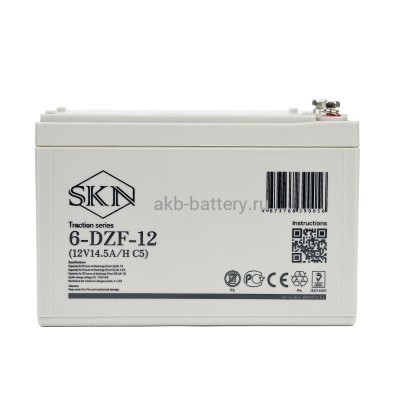 Тяговый аккумулятор SKN 6-DZF-12
