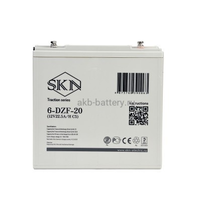Тяговый аккумулятор SKN 6-DZF-20