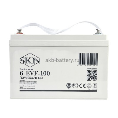 Тяговый аккумулятор SKN 6-EVF-100