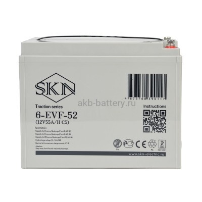 Тяговый аккумулятор SKN 6-EVF-52