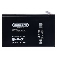 Аккумулятор для ИБП Gelbert 6-F-7 (12V7A/H C20)