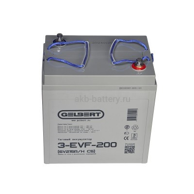 Тяговый аккумулятор Gelbert 3-EVF-200