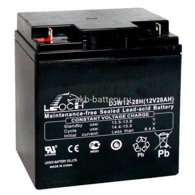 Аккумулятор Leoch DJW 12-28Н