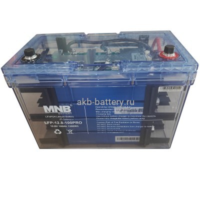 Аккумуляторная батарея LiFePO4 MNB LFP-12.8-100 PRO  12.8 В, 100 Ач. Bluetooth